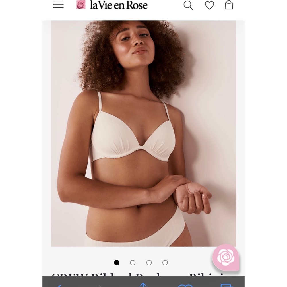 La Vie En Rose Push-up Bikini Top